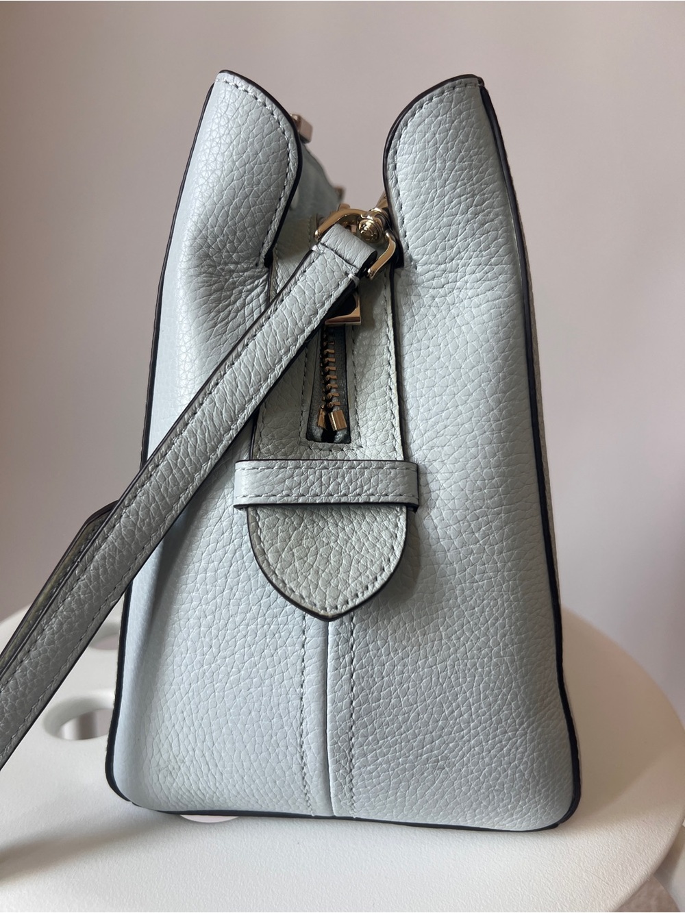 kate spade Powder Blue Leather Shoulder Bag - Picture 3 of 13